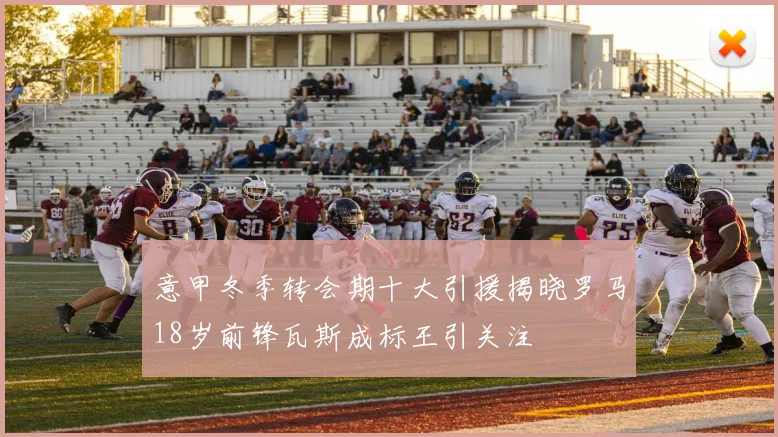 意甲冬季转会期十大引援揭晓罗马18岁前锋瓦斯成标王引关注